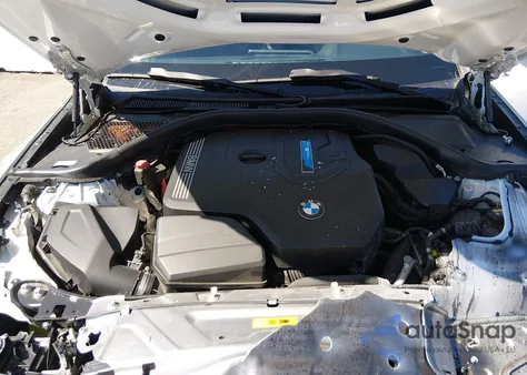 2021 BMW 330E из США, поврежденный, VIN WBA5P7C08MFL51731